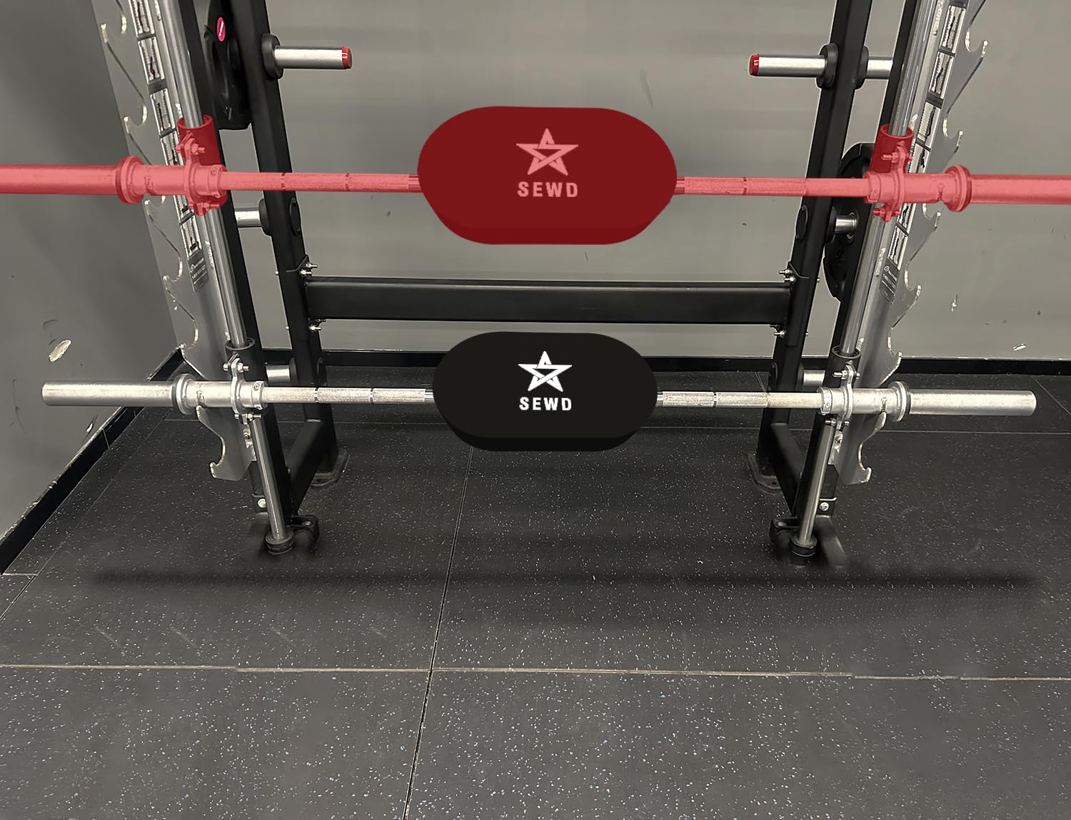 Hip Thrust Back Support By Sewd - Turns Any Squat Rack Into Hip Thrust Machine - Versatile Workout Platform For Hip Thrust, Benc
