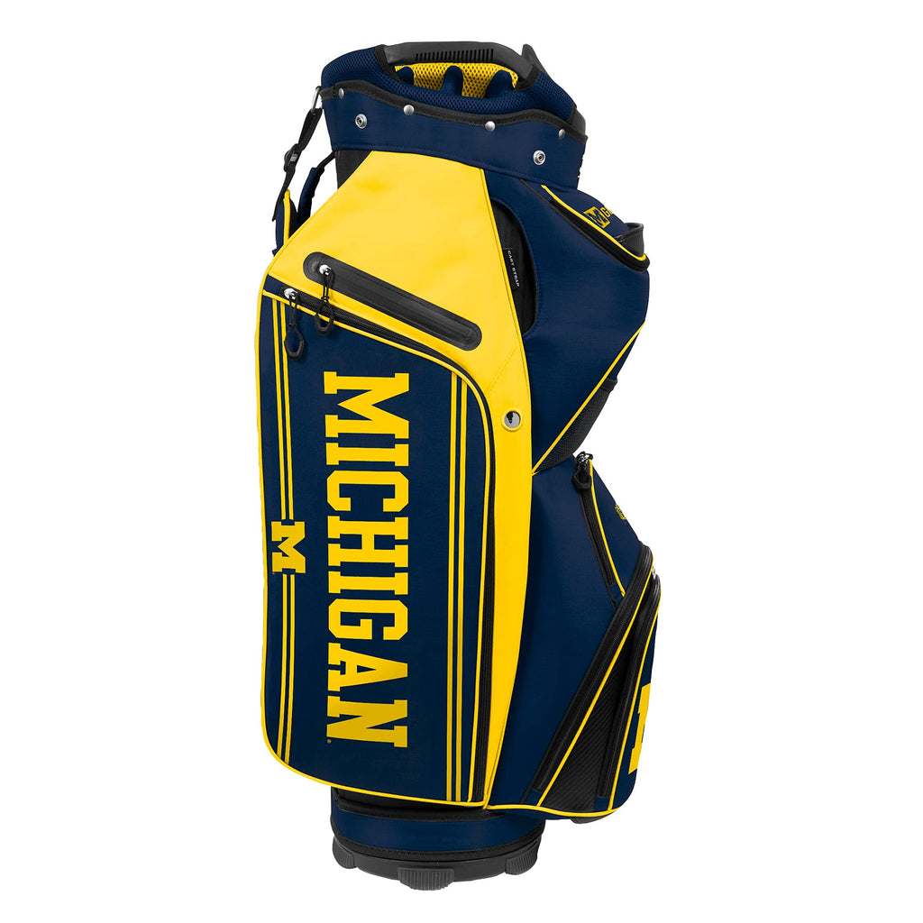 Michigan Wolverines Bucket III Cooler Cart Golf Bag