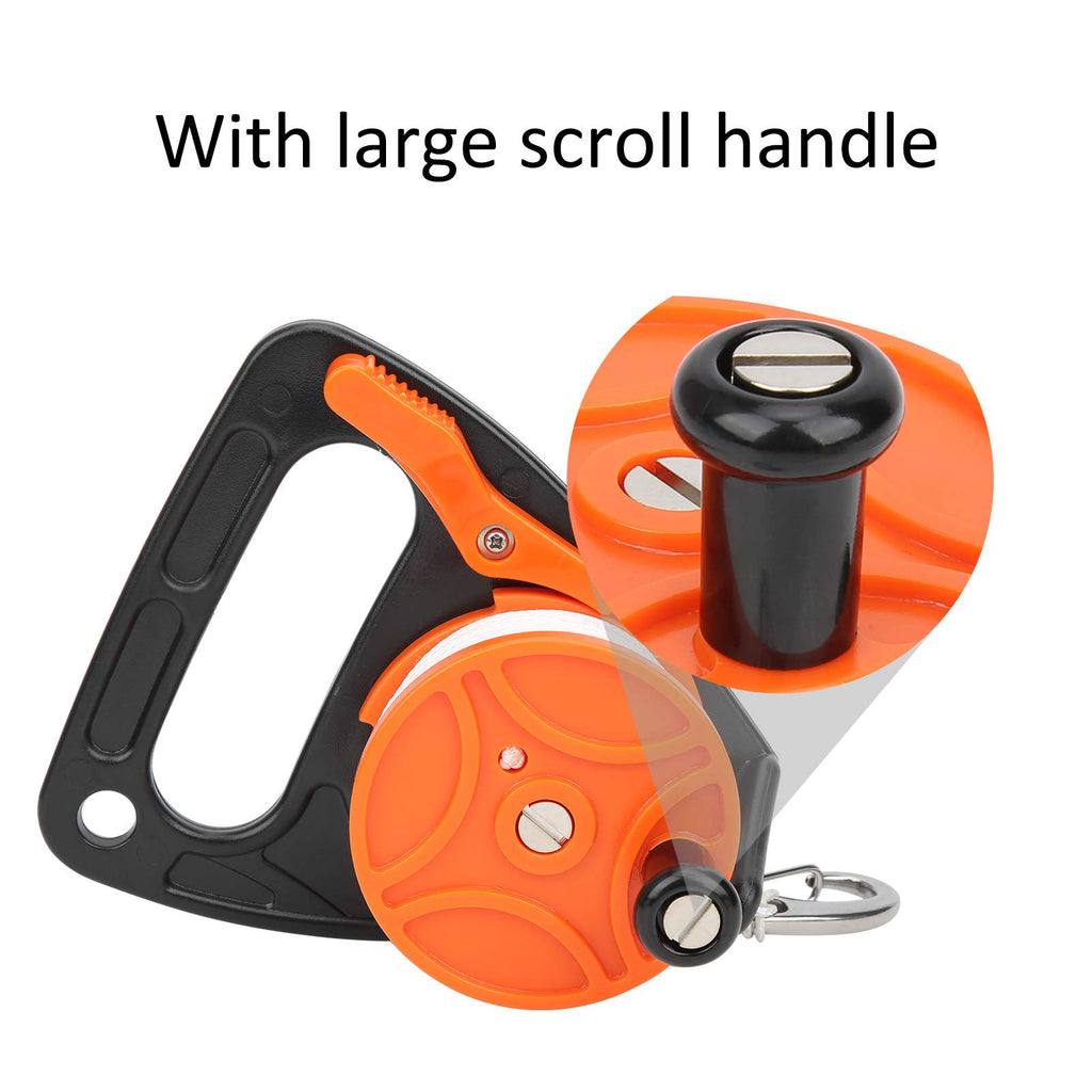 Diving Reels, 150Ft Dive Reel, Diving Line Reel Diving Equipment With Handle Card Position Pp Rope Combination For Wreck Equipme