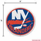 Rico Industries Nhl New York Islanders Retro Shape Cut Pennant - Home And Living Room D  Cor - Soft Felt Ez To Hang