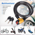 Cable Lock,Bike Lock,Motorcycle Lock,Lock Warehouse, Gate, Very Strong.