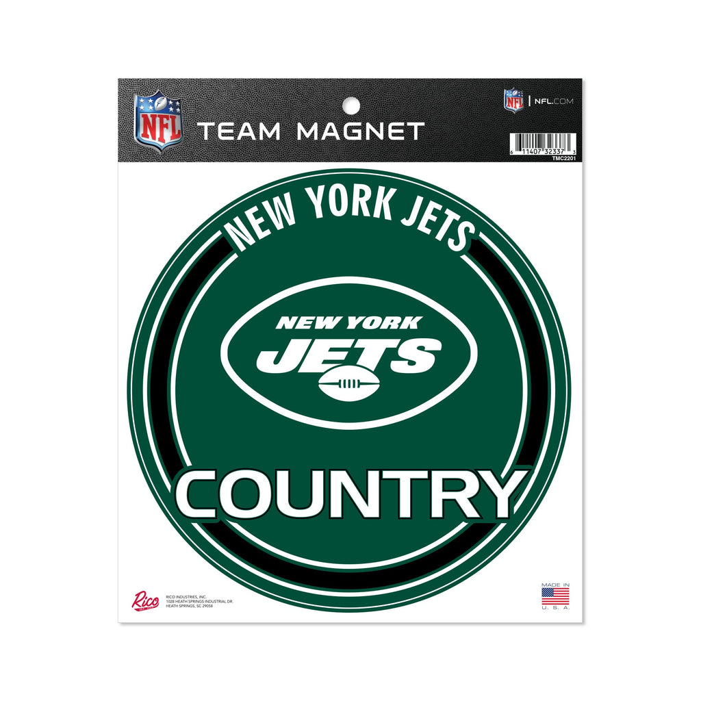Rico Industries Nfl New York Jets 8'' Round Magnet