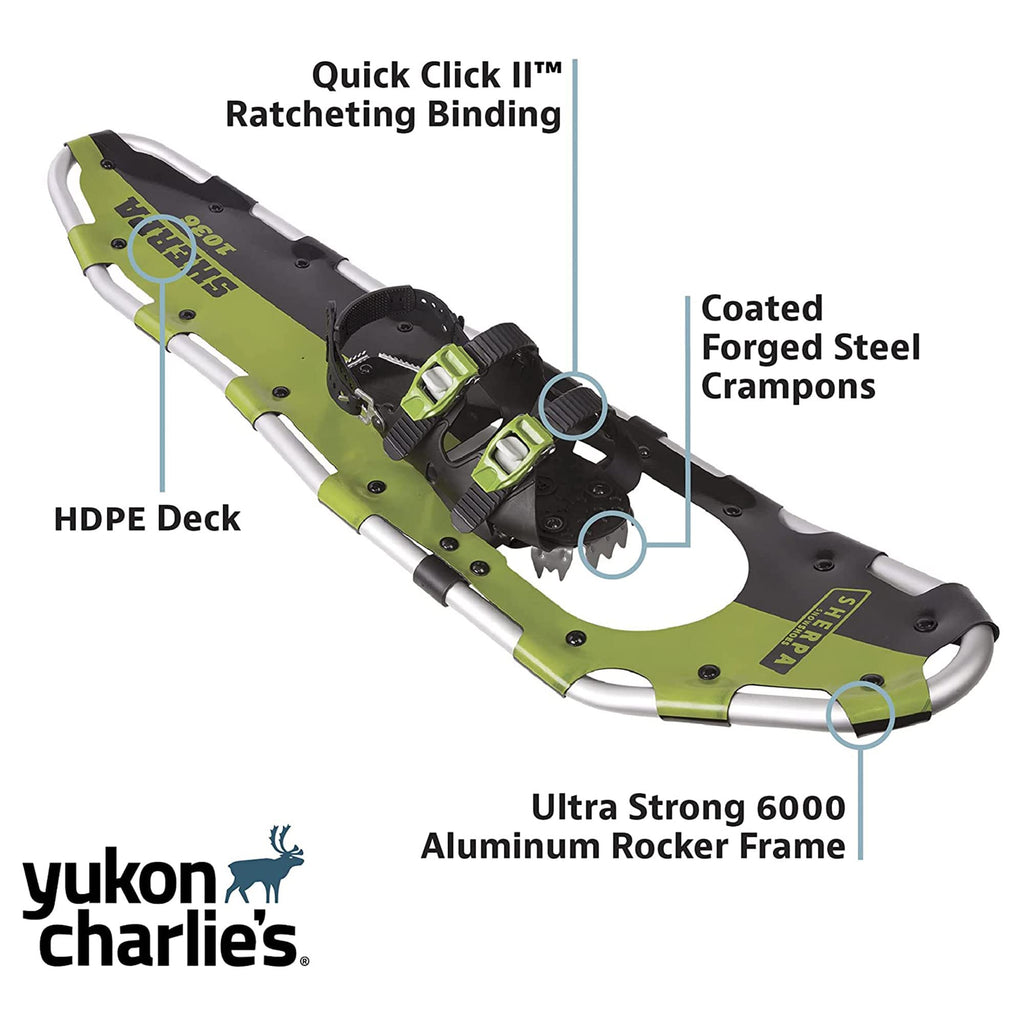 Yukon Charlie'S Sherpa Snowshoe Kit, 1036, Multicolor, One Size