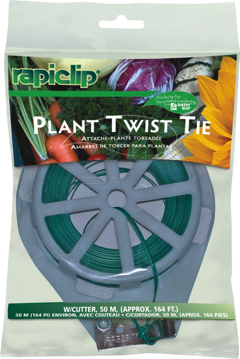 Luster Leaf Rapiclip Plant Twist Tie [Set of 12]