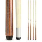 Players Set Of One Piece House Pool Cue Sticks - Professional Quality For Commercial Or Residential Use (4 Cues)
