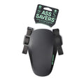Ass Savers Mudder Mini - Black, Bicycle Mudguard For Face & Headset Protection, Easy & Secure Fit With Anti-Slip Straps, Fits Al