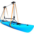TRUSOON Kayak Hoist, Heavy Duty Kayak Pulley System for Garage Ceiling, Hold Up to 150 lbs Capacity, Canoe Garage Lift Storage S