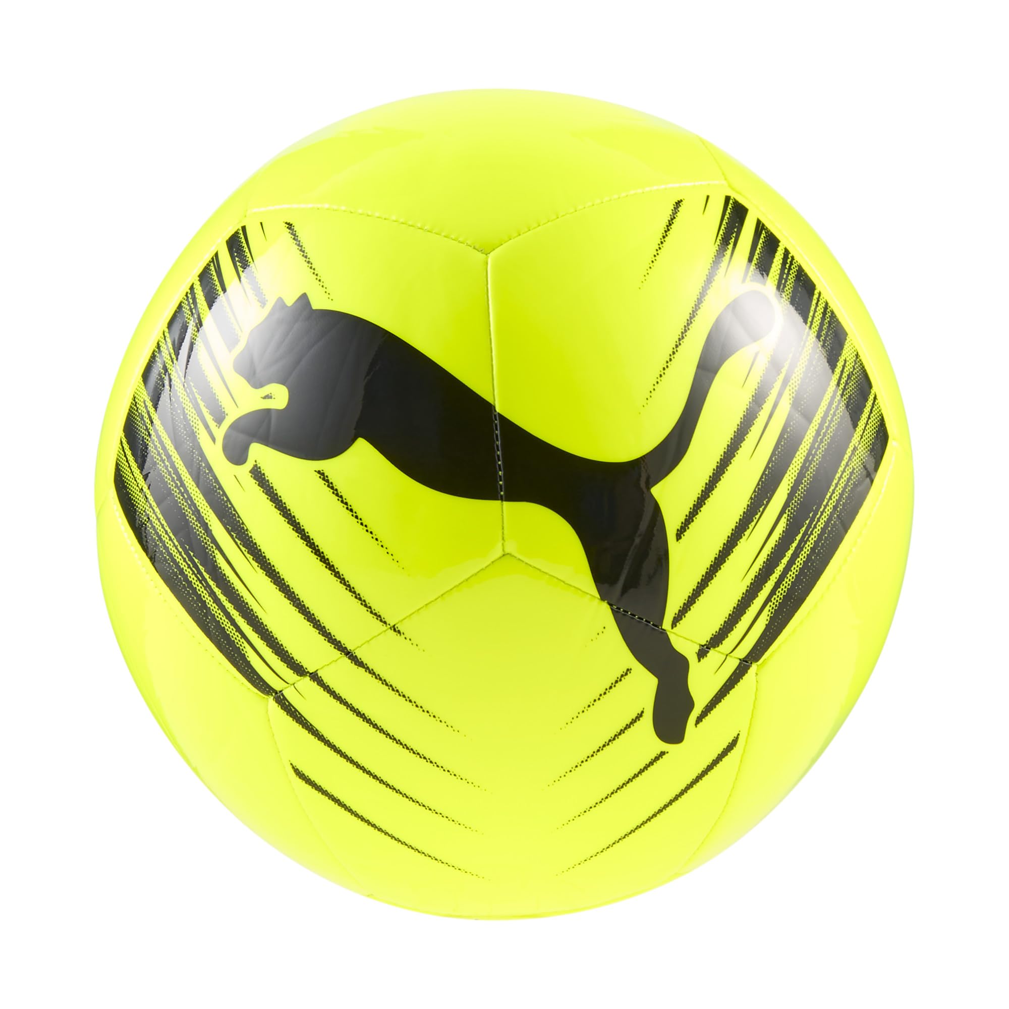 PUMA Unisex Attacanto Graphic Soccer Ball, Yellow Alert- Black SS26, 5 Attacanto Graphic Ball