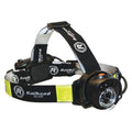 Railhead Gear LED Headlamp with Red Light, Battery Operated Motion Activated and Zoomable Focus Control 450 Adjustable Reflectiv