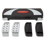 Balancefrom Adjustable Workout Aerobic Stepper Step Platform Trainer, Gray