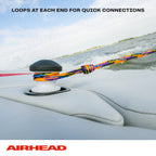 Airhead Tow Rope, 1-4 Rider Rope For Towable Tubes Multi, 9/16''