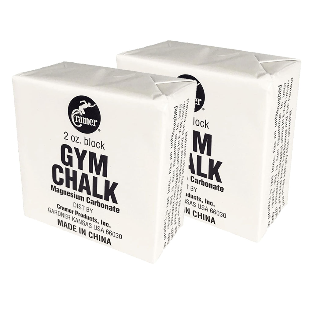 Cramer Gym Chalk Block, Magnesium Carbonate For Better Grip In Gymnastics, Weightlifting, Power Lifting, Pole Fitness, & Rock Cl