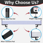 Bihomifi Table Tennis Net Ping Pong Net Professional Table Tennis Net And Post Set Adjusting Table Tennis Equipment Professional