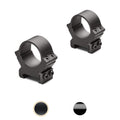 Leupold PRW Weaver-Style Cross-Slot Scope Rings, 1 Low with a Matte Finish