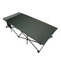 Redcamp Padded Camping Cots For Adults 500Lbs, Portable Folding Sleeping Cot With Mattress Pad, Heavy Duty Thick Frame For Outdo