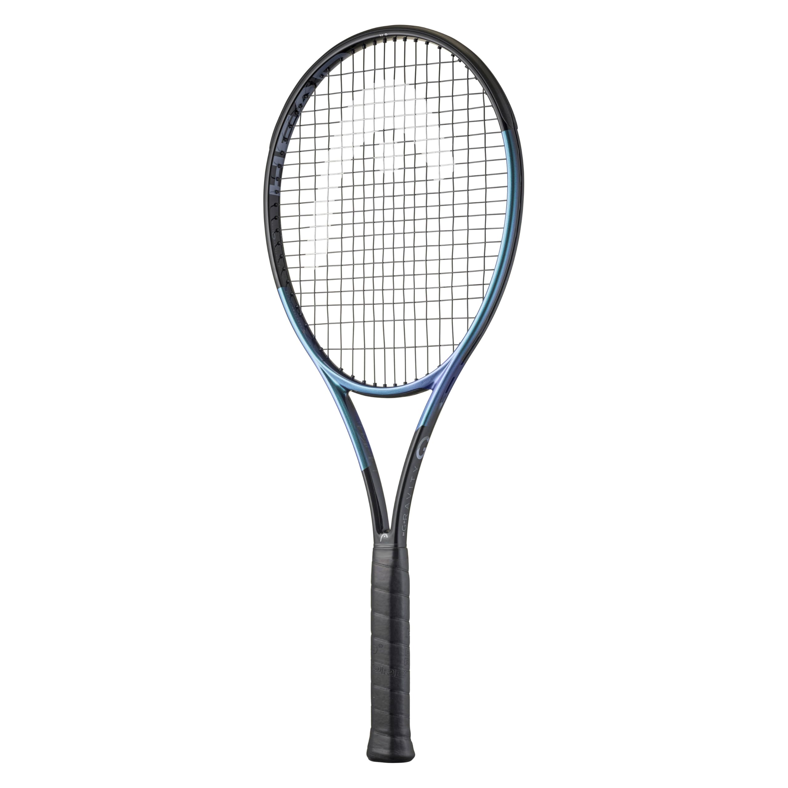 HEAD Gravity MP 2025 Tennis Racquet - Advanced Players, Strung Mid Tension with Velocity 16G String - 4 1/8 Grip