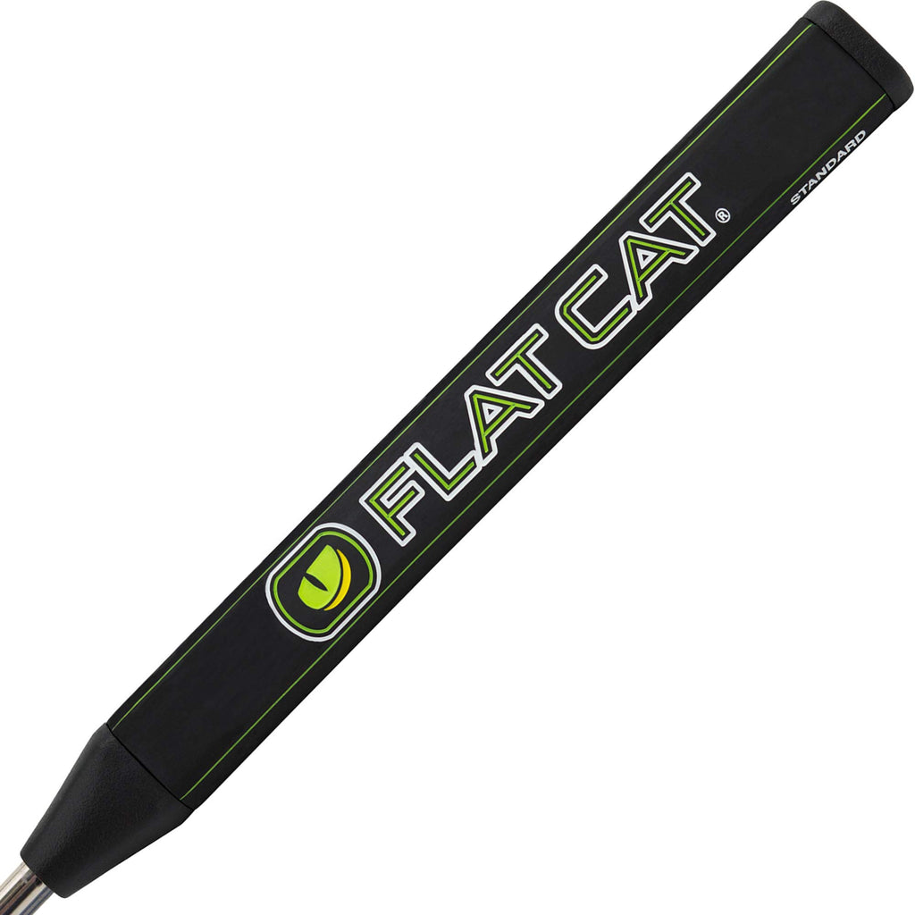Flat Cat Tak Putter Grip Standard 8727, Slightly Oversized Rubber Non-Tapered Golf Grip, Flat Sides Put The Feeling Of A Square 
