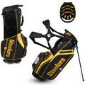 Team Effort WinCraft Pittsburgh Steelers Caddie Carry Hybrid Golf Bag