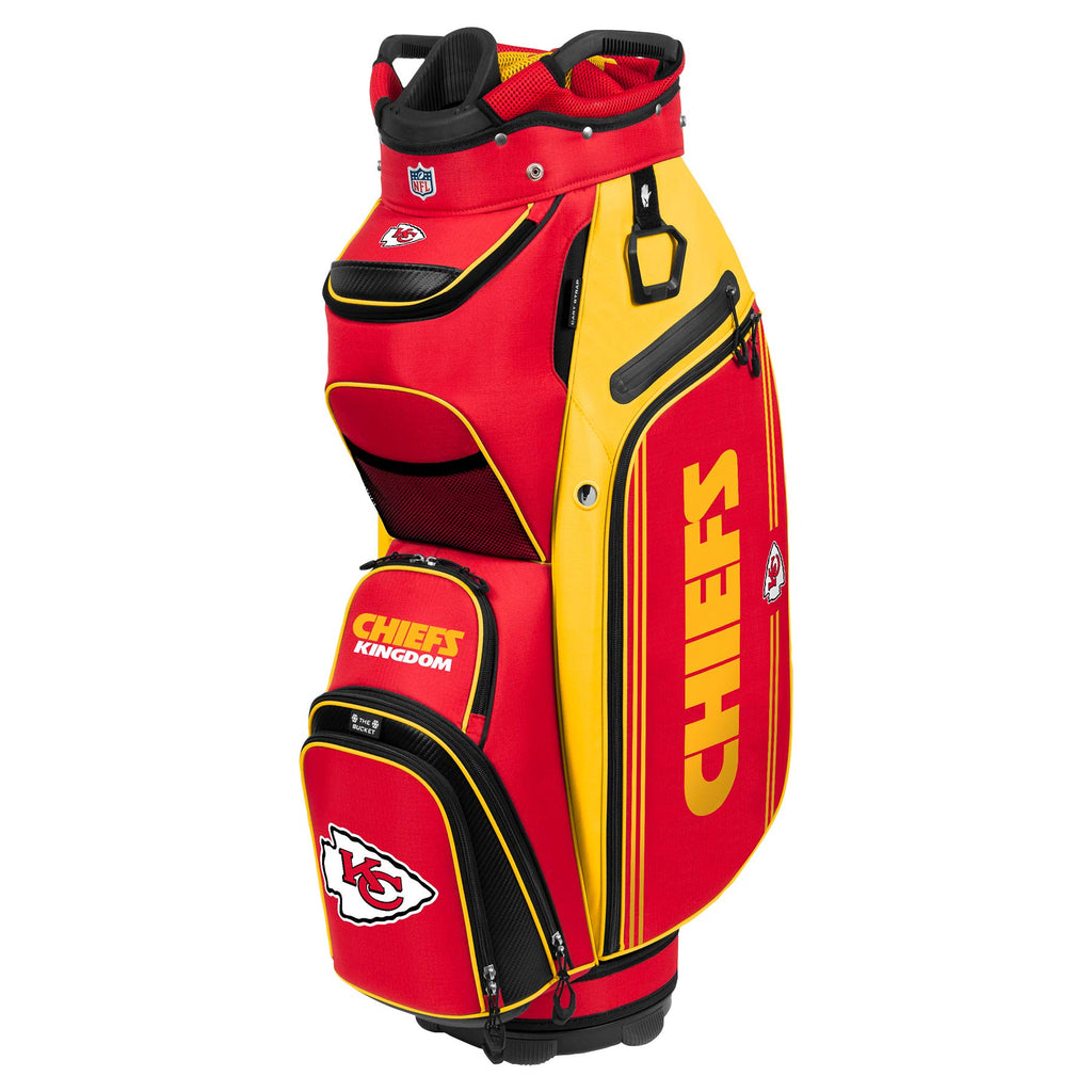 Kansas City Chiefs Bucket III Cooler Cart Golf Bag