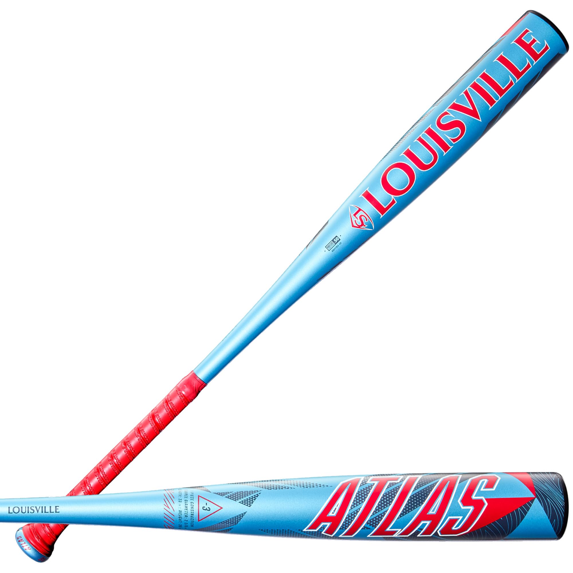 Louisville Slugger 2026 Atlas (-3) BBCOR Baseball Bat - 32/29 oz