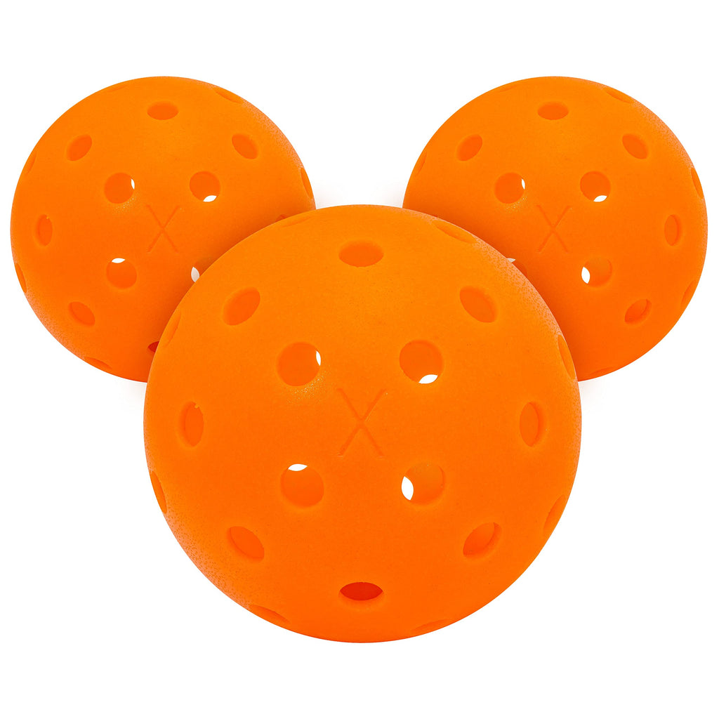 Franklin Sports Outdoor Pickleballs - X-40 Pickleball Balls - Usa Pickleball (Usapa) Approved - 3 Pack Outside Pickleballs - Lav