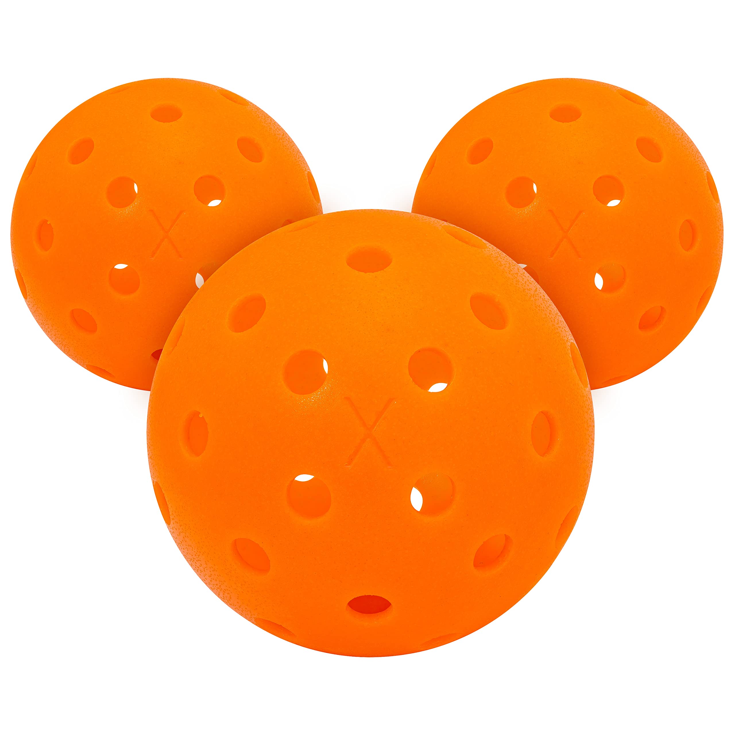 Franklin Sports Outdoor Pickleballs - X-40 Pickleball Balls - Usa Pickleball (Usapa) Approved - 3 Pack Outside Pickleballs - Lav