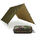Aquaquest Defender Tarp - Heavy-Duty Waterproof (20,000 Mm) Seam-Taped Rain Fly For Camping, Bushcraft & Survival - 20  13 Woodl
