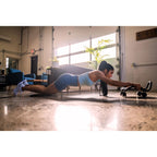 Ab Dolly Plus Core Abdominal Training System Portable Home Gym Ab Exercise Machine Workout Equipment For All Fitness Levels, Bla