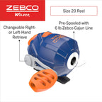 Zebco Kids Wilder Spincast Reel And Telescopic Fishing Rod Combo, 23.5-Inches To 4-Foot 3-Inch Telescopic Fishing Pole, Changeab
