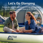 Active Era Luxury Camping Air Mattress With Built In Pump - Queen, Usb Rechargeable Pump, Travel Bag For Tent Camping