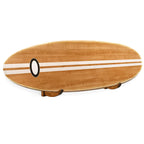 Yes4All Wooden Surfboard Wall Mount, Surfboard Holder/Paddle Board Wall Mount, Paddle Board Wall Rack For Storage, Display And D