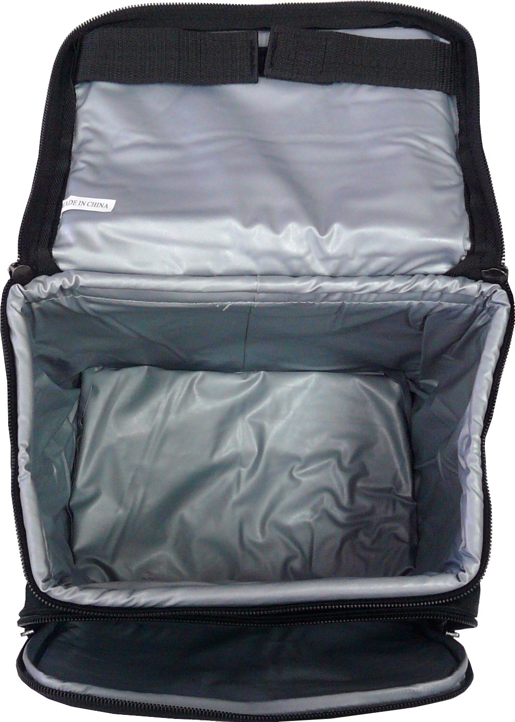 Transworld Durable Deluxe Insulated Lunch Cooler Bag (Black, 9-Inch)