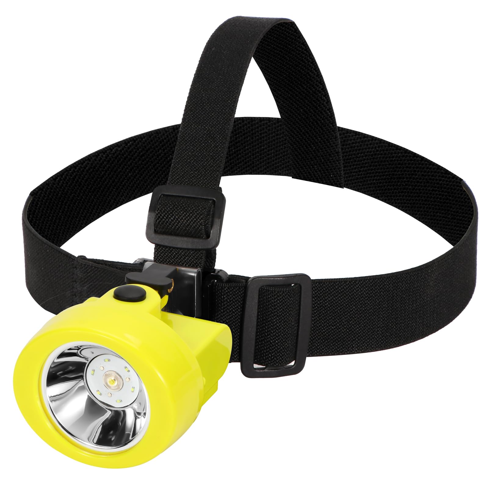 Rechargeable LED Mining Headlamp, Explosion-Proof Waterproof Miner Cap Lamp, Hard Hat Safety Headlight for Coon Hunting, Night R