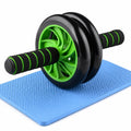 Speed Fitness Double Ab Roller Wheel with Knee Mat | Dual Wheel Abdominal Exercise Roller for Core Strength Training | NonSlip 