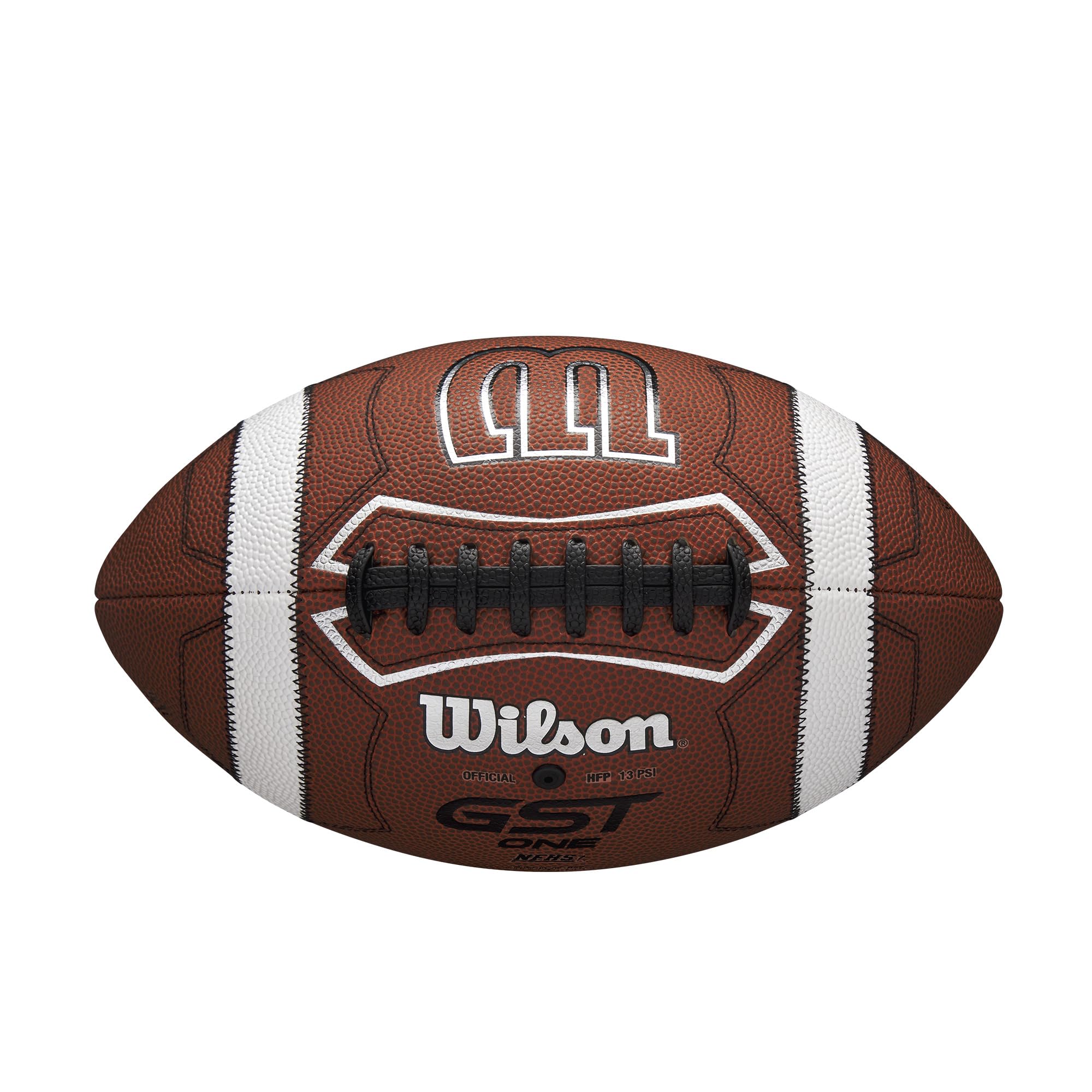Wilson Gst Speedskin One Football - Brown, Official Size