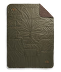 THE NORTH FACE Wawona Fuzzy Blanket - Dual Sided & Packable Design, Ultra Soft Fleece Lining & Water Repellent Outer, New Taupe 