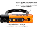 Kryptonite Evolution Mini-7 Bike U-Lock With Cable, Heavy Duty Anti-Theft Bicycle U Lock, 13Mm Shackle And 10Mm X4Ft Length Secu
