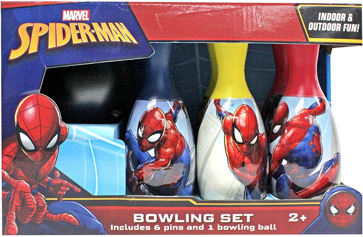 What Kids Want Spiderman Bowling Set