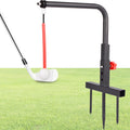 Kidzies Golf Swing Trainer Aid - Durable Iron Golf Practice Swing Groover & Hitting Training Aid - Golf Accessories For Any Leve