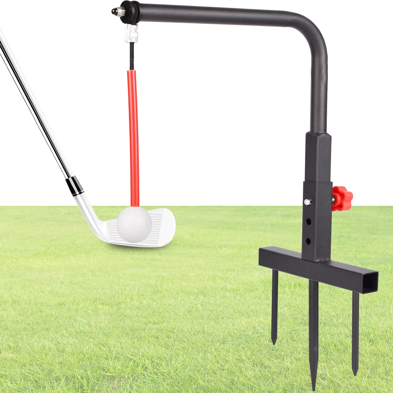 Kidzies Golf Swing Trainer Aid - Durable Iron Golf Practice Swing Groover & Hitting Training Aid - Golf Accessories For Any Leve