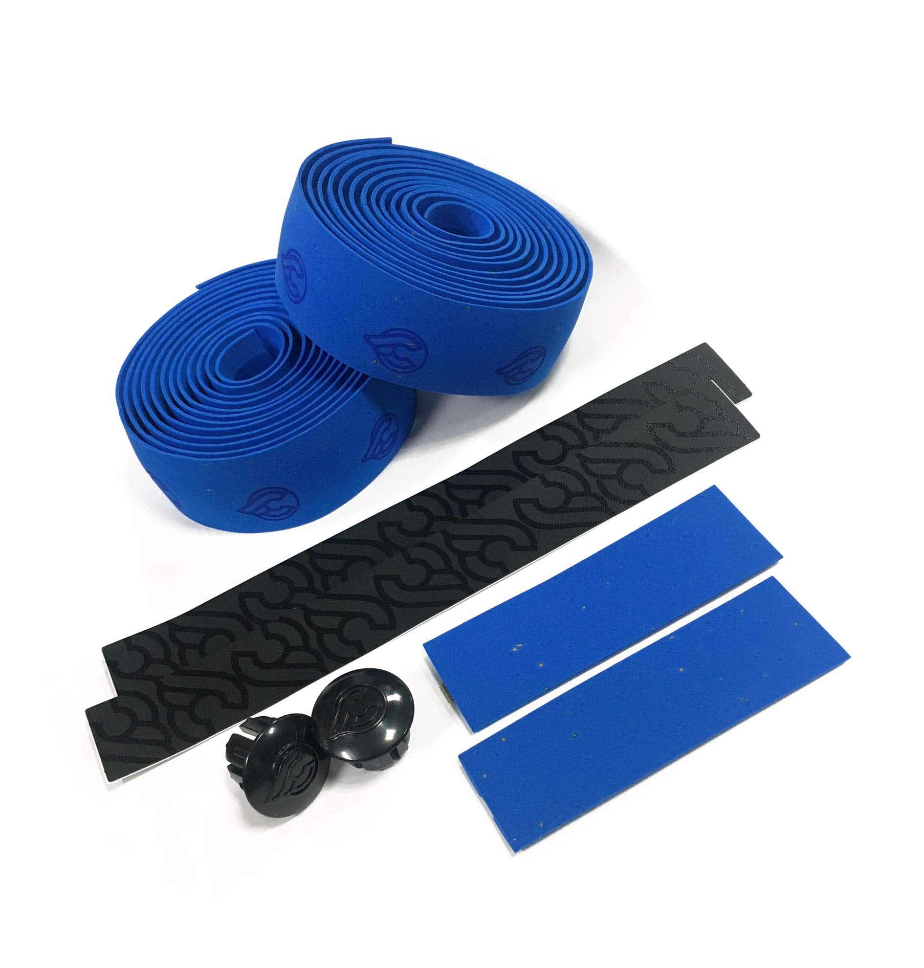 Cinelli Cork Gel Ribbon Handlebar Tape, Blue