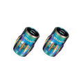 Granite Juicy Nipple Valve Cap with Valve Core Removing Function, Tire Valve Caps Dust Covers for Bikes and Vehicles, Durable Al
