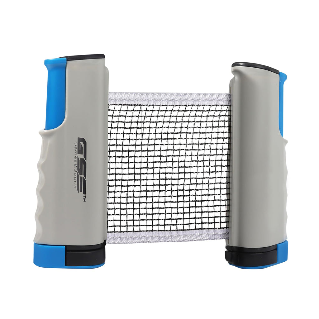 Gse Games & Sports Expert Adjustable Retractable Ping Pong Net & Post. Portable Table Tennis Net & Clamps. Replacement Ping Pong
