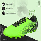 Vizari Stealth Firm Ground Soccer Shoes – Green/Black