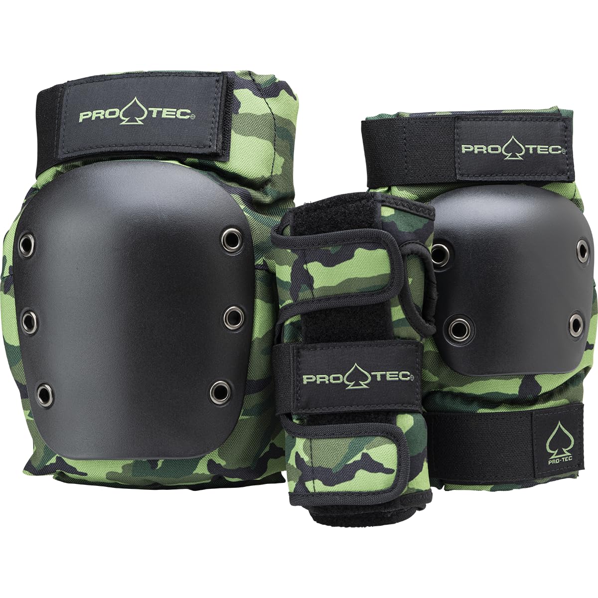 Jr. Street Gear 3-Pack - Open Back - Camo Youth Medium