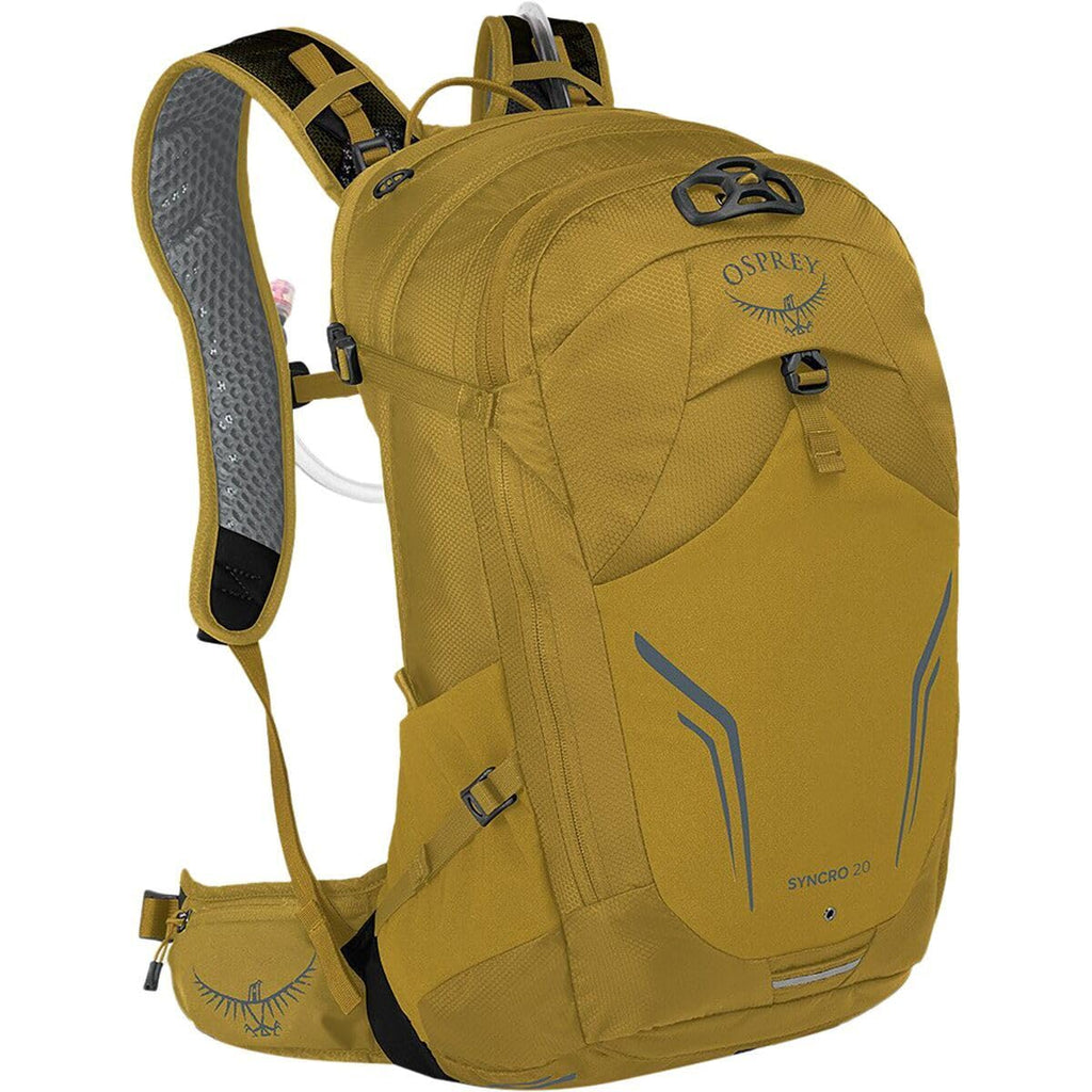 Osprey Syncro 20L Mens Hiking Backpack with Hydraulics Reservoir, Primavera Yellow