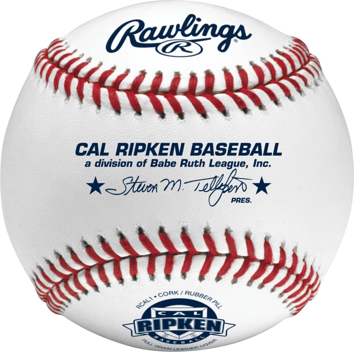 Rawlings  Cal Ripken Baseballs  Competition Grade  Rcal1  Youth/14U  12 Count, White