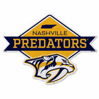 Rico Industries Nhl Nashville Predators Diamond Shape Cut Pennant - Home And Living Room D  Cor - Soft Felt Ez To Hang