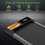 Cyclerade Walking Pad Treadmill, Portable, Remote Control, App Data Link, Compact Design For Home Office
