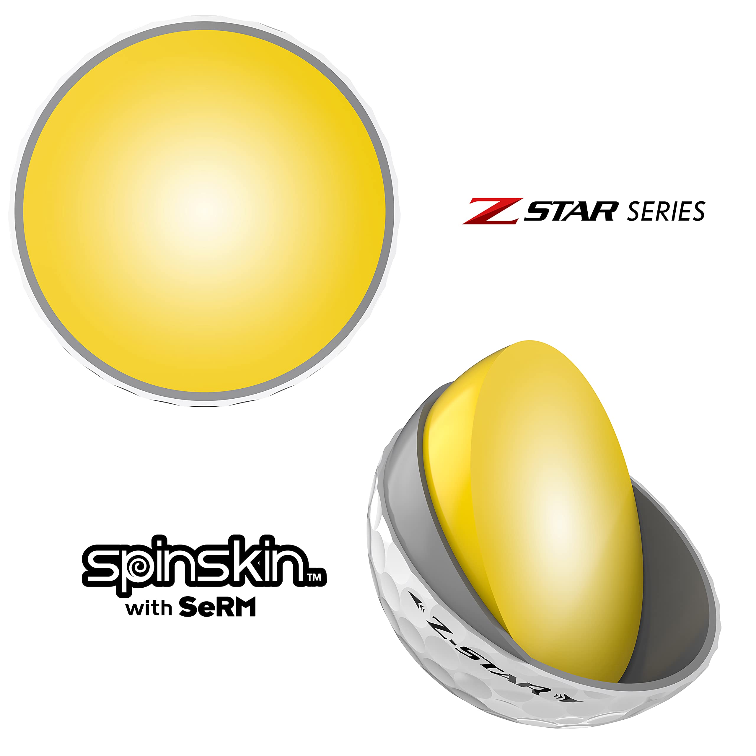Srixon 2021 Z-Star Golf Ball-White-Dozen